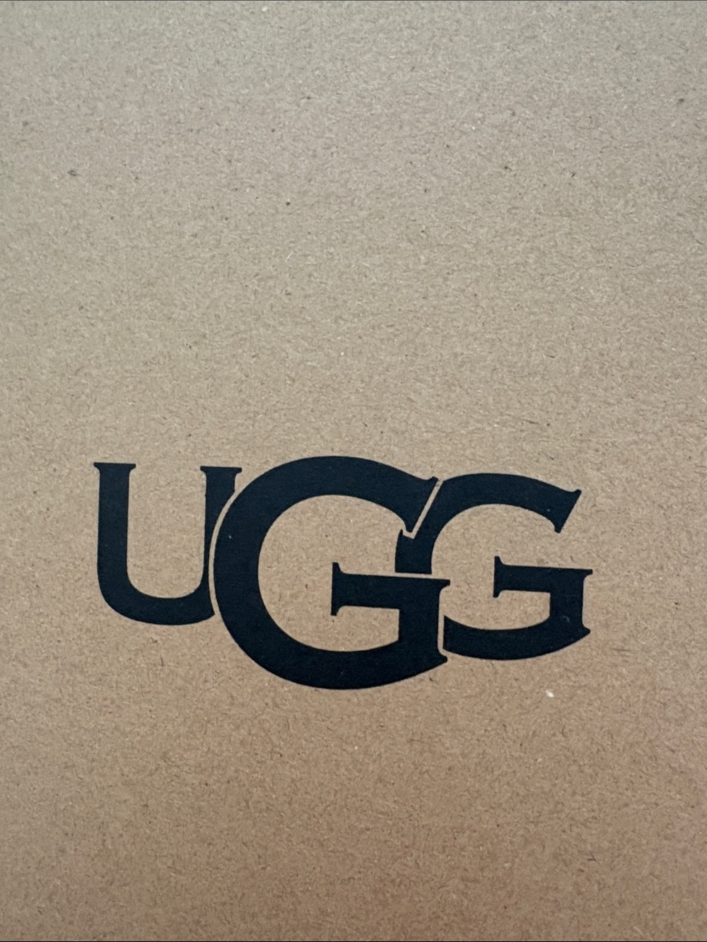 UGG Black Logo Wall Art - Bold Brand Graphic